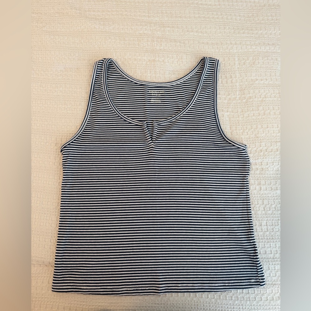 American Eagle Striped Tank Top